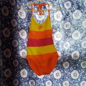 Girls bathing suit( full piece) med 7/8